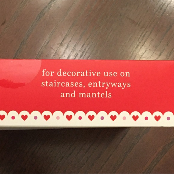 Valentines Day Decoration Gnome Garland 6’ Love NEW Pink & Red Hearts - Picture 6 of 16